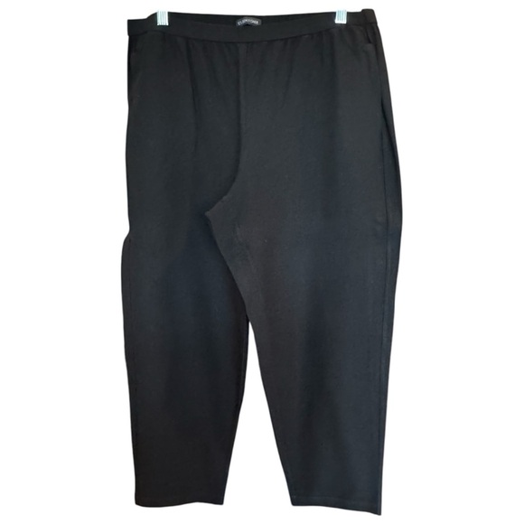 Eileen Fisher Black Pants - Picture 2 of 5